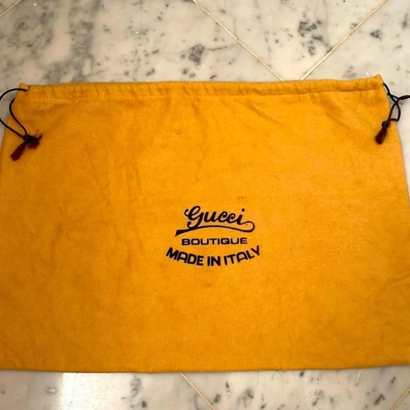 Gucci Vintage Authentic Dust Bag Cover - Picture 1 of 7